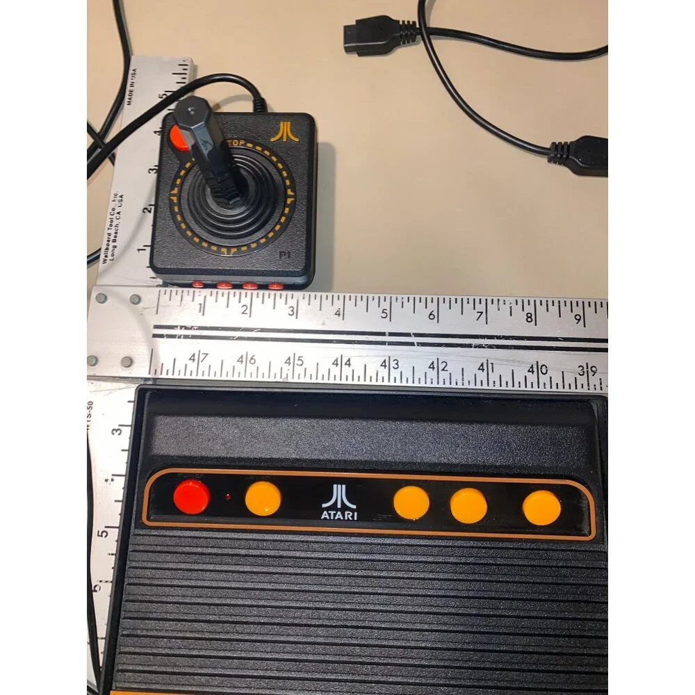 Atari Flashback 9 Boom Console with 2 Joysticks Retro Gaming System Vintage Styl